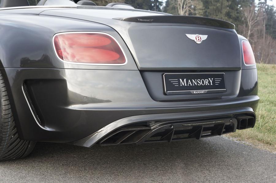 Детали экстерьера Bentley Continental GTC Edition 50 by Mansory 2014 года  (фото 3 из 6)
